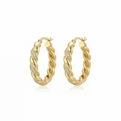 ZYRAL - Aretes Dorados Mujer Marca ZARC01-143