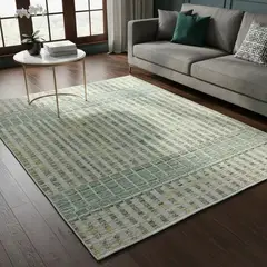 MITAPETE COM - Tapete Alfombra Decorativo Sala 120 X 170cms Verde