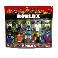 GENERICO - Muñecos Set Blíster Juguetes roblox x10 personajes