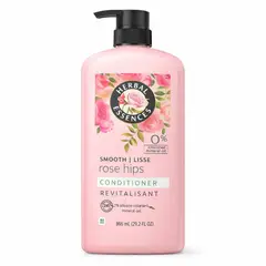 HERBAL ESSENCES - Acondicionador rosa mosqueta, colección suave, sin parabenos
