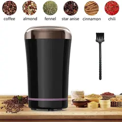 GENERICO - Molinillo Eléctrico De Hierbas y Especias 110V Triturador Portátil Compacto 9×17 cm