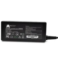 BASIK TECH - Cargado Para Portátil Lenovo 20v-2.25a 45w Punta 114 Usb Grande Amarilla.