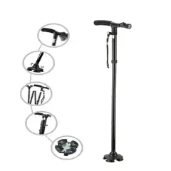 TRUSTY CANE - Bastón Ortopedico Luz Led Importado Original