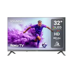 Hyundai - Televisor QLED 32 HD - Roku TV HYLED3258QR
