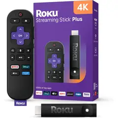 ROKU - Streaming Stick Plus - 4K & HDR con control por voz