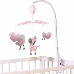 GENERICO - Movil mobil cuna bebe musical felpa peluche corral
