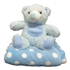 GENERICO - COBIJA MANTA BEBE Y PELUCHE ACOMPAÑAMIENTO APEGO MUSICAL LUCES