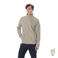 TOTTO - Buzo Sudadera Abierta Micro Polar Flizo Beige Hombre