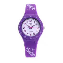 YESS - Reloj Junior Morado AAM-01