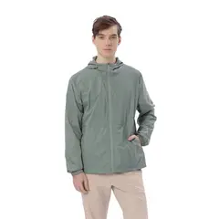 TOTTO - Chaqueta Ultra Ligera Plegable Bruma Verde Hombre