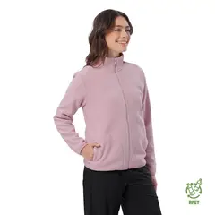 TOTTO - Buzo Tipo Sudadera Abierta Micro Polar Flizally Morado Mujer