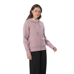 TOTTO - Buzo Tipo Hoodie Con Capota Haily 2.0 Rosado Mujer