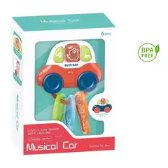 GENERICO - Llaves De Juguete Mordedor Sensorial Bebé