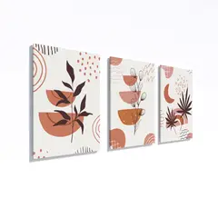 GAMA DIGITAL - Cuadros decorativos Triptico Sweet Boho  30x40