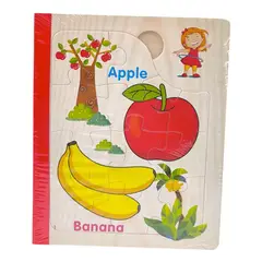 GENERICO - Libro Rompecabezas Montessori Frutas