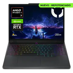 LENOVO - Portatil Legion 5 15AHP10 RYZEN 7 260 Ram 16GB SSD 512GB RTX 5060 8GB 15,3"