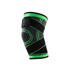 GENERICO - Rodillera deportiva color negro talle XL