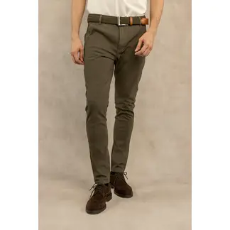 DANTE - Pantalon Elastico Verde Militar