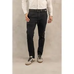 DANTE - Pantalon Elastico Negro