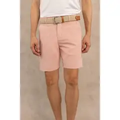 DANTE - Bermuda Performance Antimanchas Baby Pink