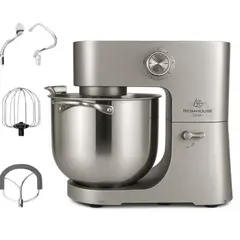 GENERICO - Batidora Amasadora Industrial Acero Inoxidable 15 Litros 6 Velocidades 1500W