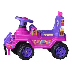 BOY TOYS - Montable Para Niño Azul Sencillo Estilo Jeep full edicion