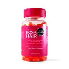 GENERICO - Gomas Masticables Con Colágeno Rosa Hair Para Tu Cabello, Piel y Uñas - Rosa Latina