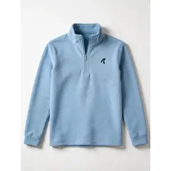 ADVANCE - Buzo Sudadera Fleece Beige Algodón Unisex Color Azul Claro