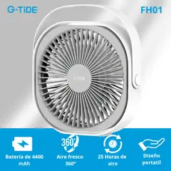 GENERICO - Ventilador G-TIDE FD01 360° - Blanco