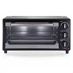 GENERICO - Horno Eléctrico Tostador 17 Litros Negro