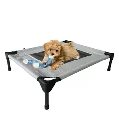 GENERICO - Cama Elevada Perro M Hamaca Lona Mascotas Raza pequeña