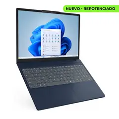 Lenovo - Portátil Ideapad Slim Ryzen 5 8640HS Memoria Ram 16GB Disco SSD 512GB Pantalla 15,3" WUXGA