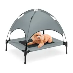 GENERICO - Cama Elevada Perro M Hamaca Lona Carpa Iglú Mascotas Pequeñas