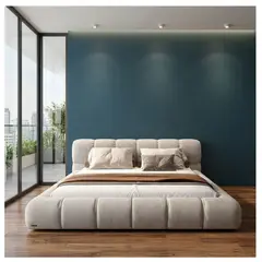 GENERICO - Cama Cloud King Size 230cm x 230cm Tela Lona Antifluidos