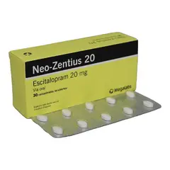 MEGALABS - NEO ZENTIUS 20 MG CAJA 30 COMPRIMIDOS