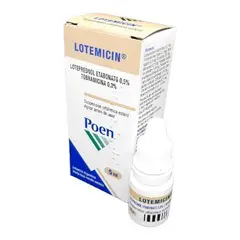 MEGALABS - LOTEMICIN 0,5% SOLUCION OFTALMICO FRASCO 5 ML