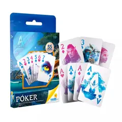 RONDA - Juego de Mesa Cartas Póker Avatar x 55 Piezas