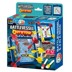 RONDA - Juego de Mesa Barco de Batalla Battlevessel 2 en 1