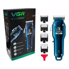 VGR - Máquina Afeitadora Cortadora De Cabello y Cuerpo Profesional Recargable Inalámbrica 679 Ocean