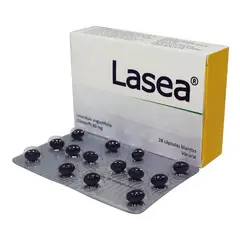 MEGA - LASEA 80 MG CAJA 28 CAPSULAS