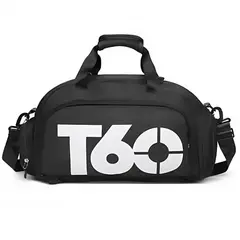 CLEAR - Maleta Morral Original T60 Gimnasio Viaje Todo Terreno Negro