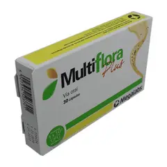 MEGA - MULTIFLORA PLUS CAJA 30 CAPSULAS