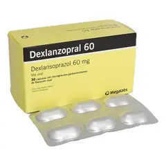 MEGA - DEXLANZOPRAL 60 MG CAJA 30 CAPSULAS
