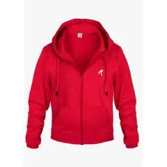 ADVANCE - Chaqueta Sudadera Hoddie Esencial Algodon Unisex Color Rojo