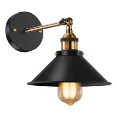 ILUMINATA - Lámpara Pared Vintage Industrial con Bombillo Incluido