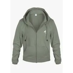 ADVANCE - Chaqueta Sudadera Hoddie Esencial Algodon Unisex Color Verde Oliva