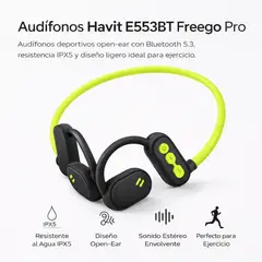 HAVIT - Audífonos Inalámbricos Deportivos Tws 16Hrs Bluetooth Beige