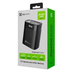 KLIP XTREME - Power Bank PowerCell KPB-850 30000mAh 140W BATERIA PORTATIL COMPUTADOR TIPO C