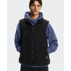 ON RUNNING - Chaleco allday puffer Negro 1MF30360553BLK