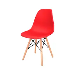 DISTRIONLINE - Silla Eames De Diseño Color Rojo